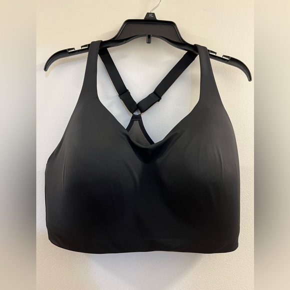 Athleta Advance High Impact Sports Bra Gym Running Basic Workout Black W2. - Picture 14 of 15